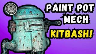 Kitbashing A Paint Pot Mech [upl. by Renick]