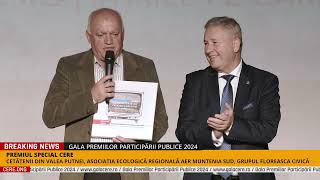 Premiul CeRe – Solidaritate cu cetățenii hărțuiți pentru căși apără dreptul la un mediu sănătos [upl. by Anaujat]