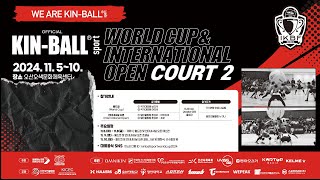 COURT2 DAY22 KINBALL WORLD CUP amp INTERNATIONAL OPEN [upl. by Llenel]