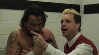 Steve Corino and Rob Dimension after winning the TWA Championship [upl. by Akehsay]