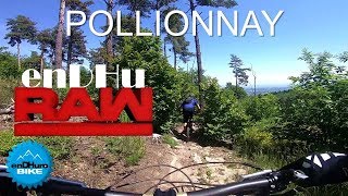 enDHuRAW Descente VTT Pollionnay Rhône Alpes  Enduro Mtb [upl. by Aciruam]