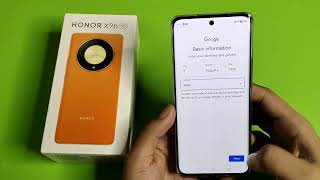 HONOR X9b 5G Create Honor Account  how to make Honor ID any honour mobile [upl. by Hgeilyak586]