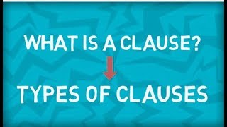 Types of Clauses  Two Main Types  Three Dependent Types  What is Clause [upl. by Yerag]