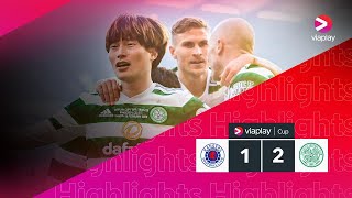 HIGHLIGHTS  Rangers 12 Celtic  Kyogo stars as Celtic claim Viaplay Cup glory [upl. by Proffitt888]