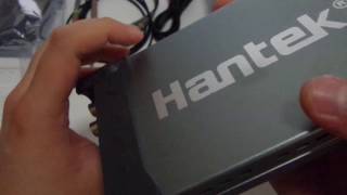 Hantek 6022BE 20MHz PC USB Oscilloscope DSO Unboxing [upl. by Ititrefen586]