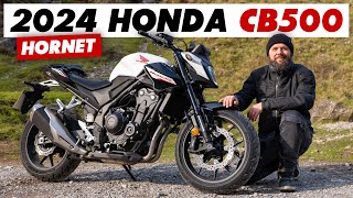 New Honda CB500 Hornet Review 2024s Best A2 Naked [upl. by Reifnnej186]