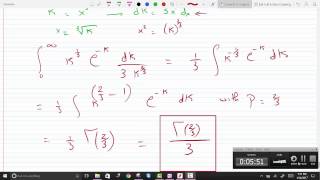 Express each of the following integrals as a Γ function Problem 11312 [upl. by Ecnarrat]