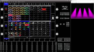 ChamSys MagicQ  FX from Cue Stack [upl. by Atinele]