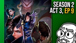 TBSkyen reacts to Arcane Season 2 episode 9 [upl. by Nehr]