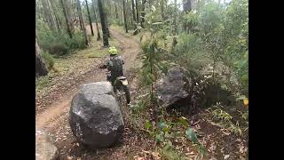 Reefton Pub  Spur Dirtbike Run Yarra Ranges [upl. by Ledif]