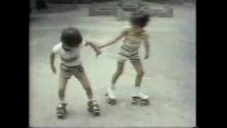 Classic Sesame Street  rollerskating on film [upl. by Waldner]