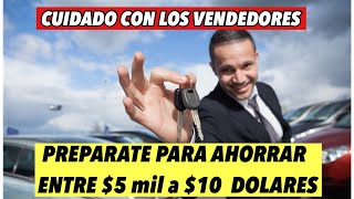 Como COMPRAR un AUTO en EEUU TODO lo que debes saber con un metodo sencillo y 100 eficaz [upl. by Mccarthy]