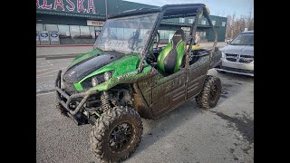 2022 Kawasaki Teryx The Season Of Mud Winter Breakup Here In Alaska RocOn [upl. by Hedvah320]