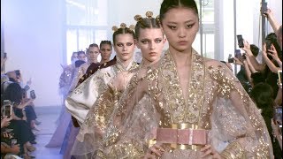 ELIE SAAB Haute Couture Autumn Winter 201920 Fashion Show [upl. by Rasaec126]