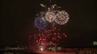 HD  Chinesisches Neujahr 2010  Berlin Hbf Feuerwerk Fireworks [upl. by Radford]