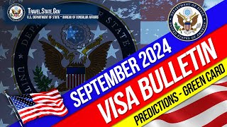 USCIS  September 2024 Visa Bulletin Predictions  Green Card News  US Immigration [upl. by Ajnotal]