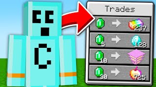 Minecraft But YouTubers Trade OP Items [upl. by Dasha]