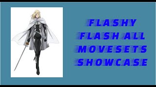 Flashy Flash Blur All Movesets Showcase Roblox TSB Concepts [upl. by Bacon939]