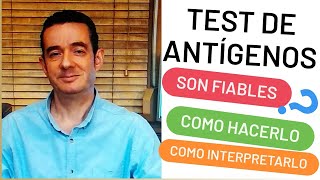 CÓMO INTERPRETAR LOS TEST DE ANTÍGENOS [upl. by Allbee888]