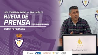 RUEDA DE PRENSA  Previa J11 UDC Torredonjimeno  Real Jaén CF [upl. by Hildegard]