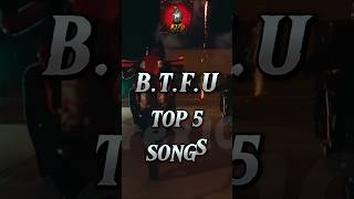 Karan aujla album B T F U top 5 songs karanaujla shorts punjabimusicindustry sidhumoosewala [upl. by Aedrahs]