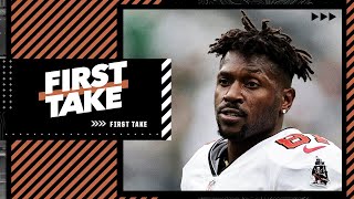 Has Antonio Brown played his last NFL game First Take debates [upl. by Sandor]