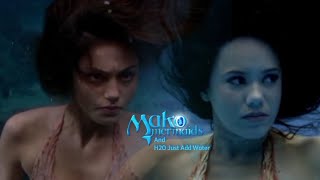 Mako mermaids and H2O Just Add Water Season 1 Episode 1 scene Cleo meets Mimmi from the first time [upl. by Acireit]