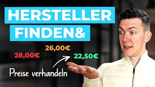 Amazon FBA Wie du Preise mit Herstellern verhandelst [upl. by Eerpud]