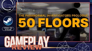 50 Floors The Paranormal Investigators Gameplay Indonesia  Review Game Steam Gratis 50floors [upl. by Letrice]