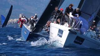 Swan 42 Class racing at Sail Racing PalmaVela [upl. by Nolahs]