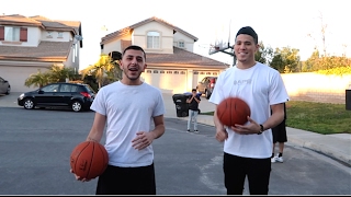 DEVIN BOOKER SURPRISES ME AT HOME BASKETBALL CHALLENGE [upl. by Wearing]