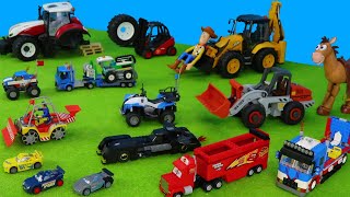 bruderLegoCarsFeuerwehrKrankenwagenAbschlepperRennwagenSpielzeuge als Kinderfilm [upl. by Madora]