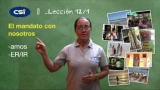 Intermediate Spanish Video Lesson 12 quotEl mandato con nosotrosquot [upl. by Ettie]