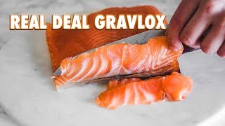 Easy Homemade Gravlox  Optional Cold Smoke Method [upl. by Saerdna]