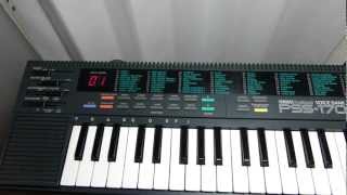 YAMAHA PSS170 Demonstration song [upl. by Simmie]