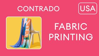 Custom Fabric Printing  Contrado [upl. by Coh655]