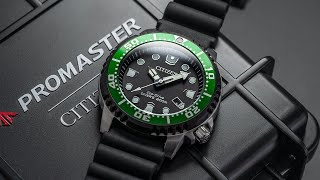 A Leading Affordable Diver Now Gets A Green Bezel  Citizen Promaster Diver 2021 [upl. by Dnomde506]