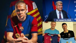 MERCATO  HERLING HALLAND AU BARÇA LA PREMIÈRE RECRUE TOP 1 DU BARÇA [upl. by Sorel]