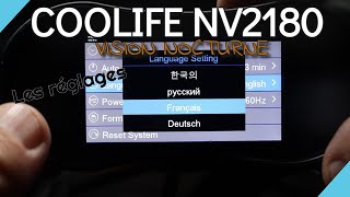 RÉGLAGE COOLIFE NV2180 👀▬👀 Jumelles vision nocturne [upl. by Concoff]