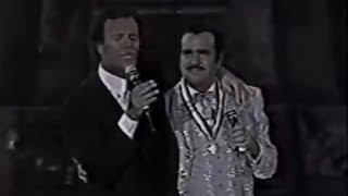 Vicente Fernández amp Julio Iglesias María bonita [upl. by Saideman821]