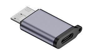 Product Preview USBC female to USB 30 MicroB Adapter Single Direction [upl. by Yatnoed]