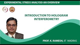 Introduction to Hologram Interferometry [upl. by Nekciv]