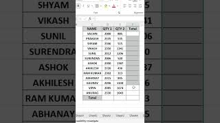 MS Excel  Use SUM Formula in advance ways  tips and tricks  excel [upl. by Griggs308]