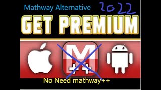 FREE ALTERNATIVE TO MATHWAYCOM ✏️ Free Mathway Premium [upl. by Neelrac830]