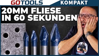 Fliesen bohren EINFACH wie NIE Bosch EXPERT HardCeramic Fliesenbohrer im Detail [upl. by Fitz]