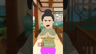 Tu Nari🧕 Nahi pishachini 🧟Hai pishachini shorts visarjan animation short pishachini [upl. by Sumedocin]