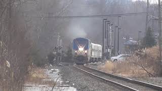 MTA Leased Amtrak P42s on the Wassaic Shuttles through Patterson NY [upl. by Orimisac882]