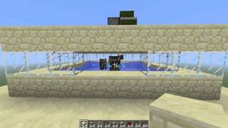 Very Efficient Cow Farm Design with Cooker  Minecraft Tutorial [upl. by Perkoff10]