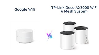 Google Wifi vs TPLink Deco AX3000  Which Mesh WiFi is Best [upl. by Zwart]