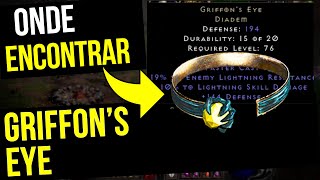 GRIFFONS EYE  Onde encontrar Farming Diablo 2 Resurrected [upl. by Ayotel]